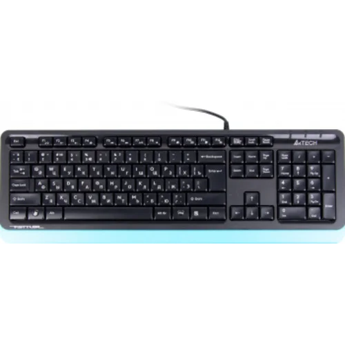 Клавиатура A4Tech Fstyler FK10 черный/синий USB